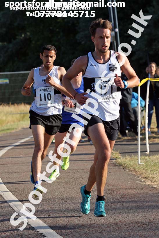 Senior mens 2018 Sunderland 5k Road Race, Silksworth, Sunderland. Photo: David T. Hewitson/Sports for All Pics